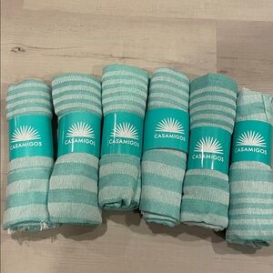 Casamigos Turkish Towels x 6
